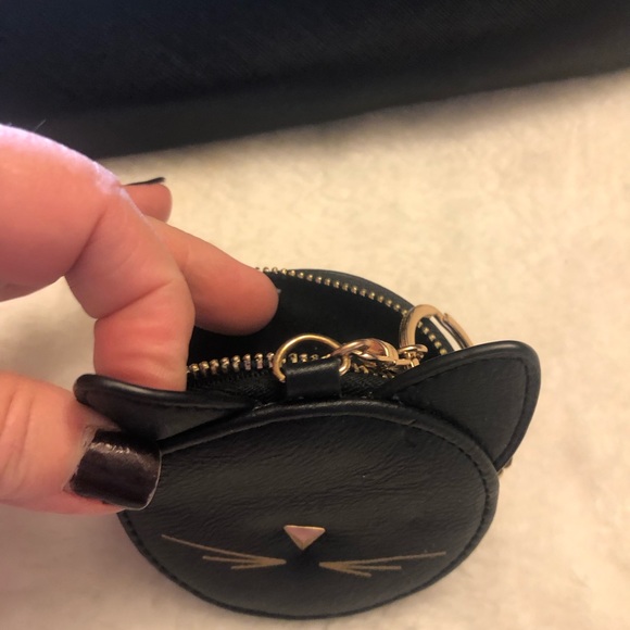 Kitty cat purse with cat change purse🐈‍⬛🐱🐱 - Picture 4 of 4